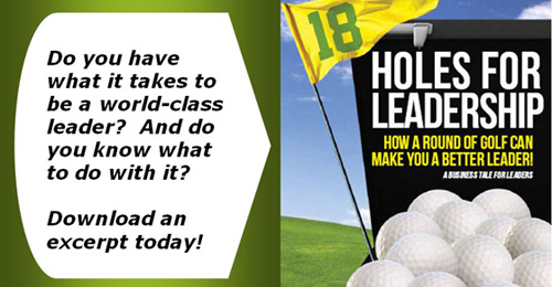 Download an excerpt of 18 Holes for Leadership